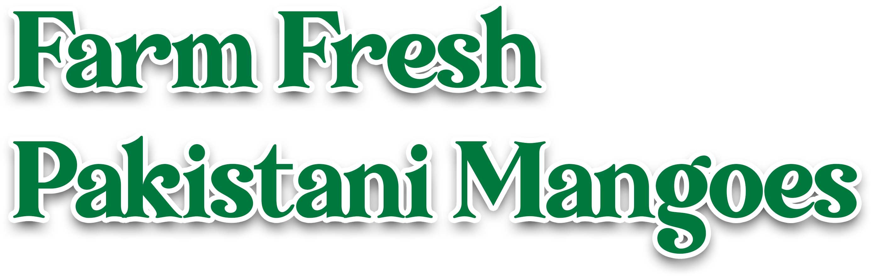 Farm Fresh Pakistani Mangoes